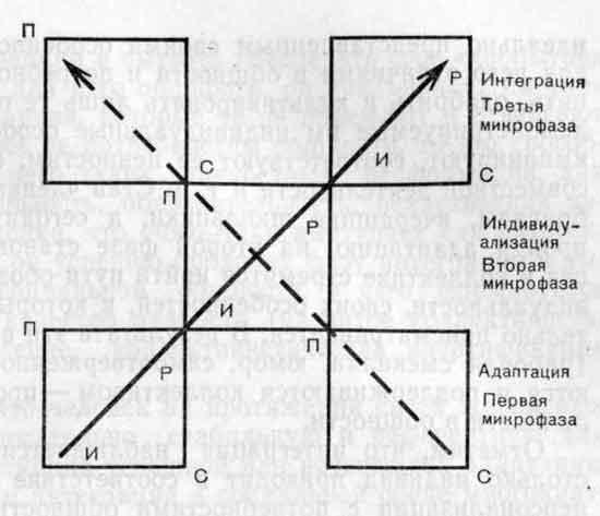 Модель развития личности в группе Модель развития личности в группе